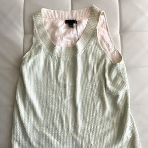 NWT J.Crew Mint Green Sequence Tank